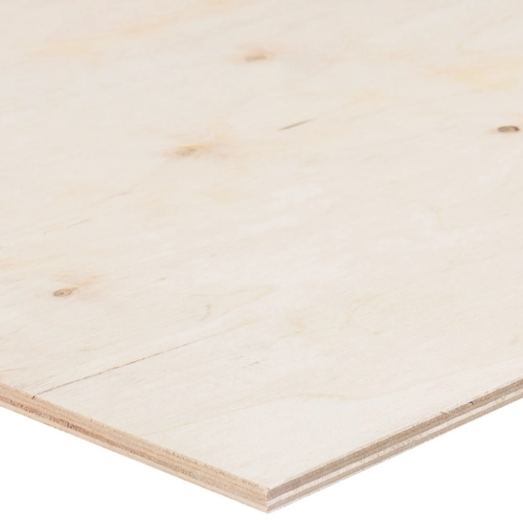 Фанера ФК 1525х1525х8мм, сорт 4/4